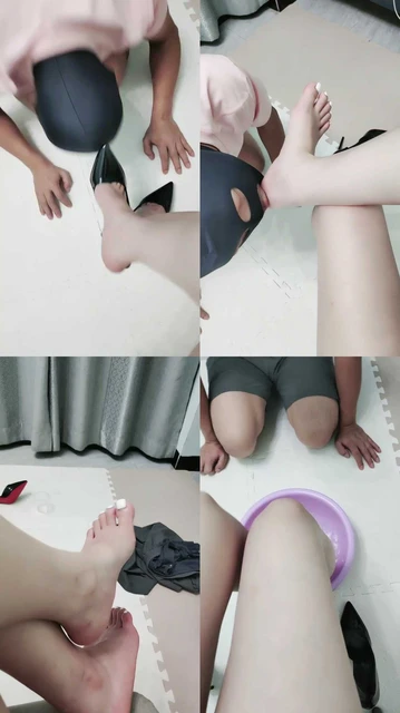 【云儿】高跟玉足踩虐/恋足舔/喝洗脚水