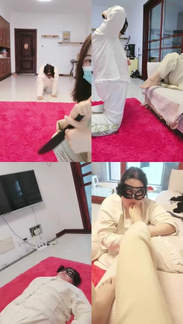 【凌儿女神】母畜-犬化遛狗/裸足狂舔/高跟踩