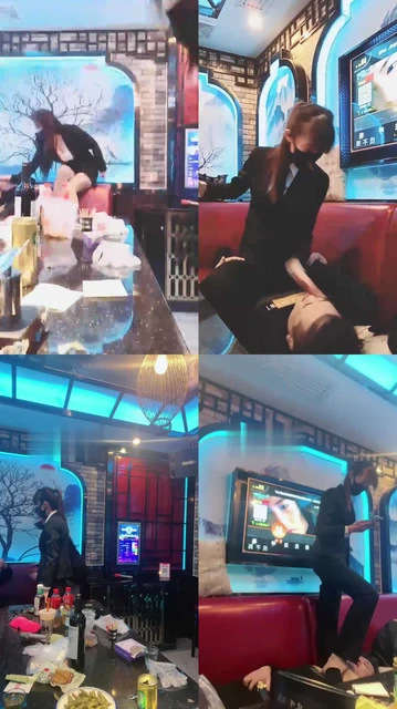 【雪琪琪】双S-KTV女服务员蹂躏客人【双视角版】