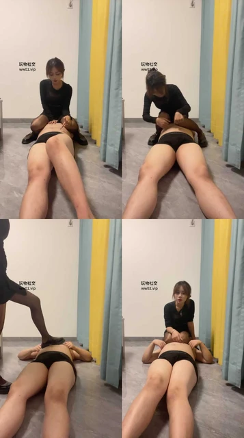 【素人挖掘机】皮鞋黑丝踩虐/掐乳/坐脸窒息