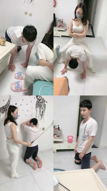 【蜜糖情侣】骑马/运动鞋全体重踩踏/鞭打转胯