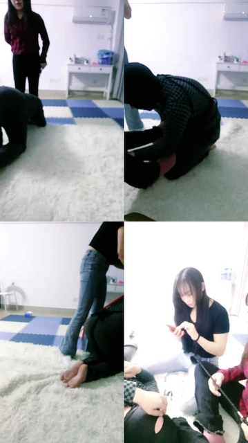 【伶俐】双S-骑马狗爬/踩踏鞭打/捆绑