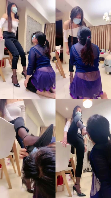 【丹祖宗】母畜-高跟闻舔/暴力耳光