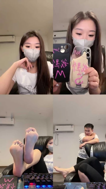 【汐言】电竞酒店闻舔小白鞋裸足