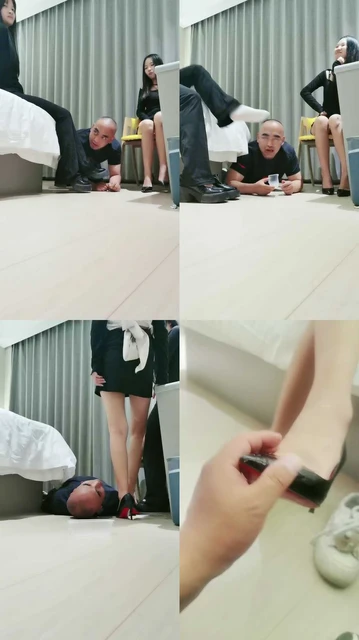 【西北傻子】双S-轮流舔脏鞋/脚下喂食