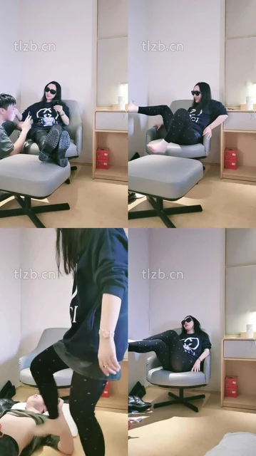 【羽神】跪舔超臭长靴白棉袜/吃脚皮臭脚踩脸