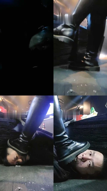 【文文文】KTV素人小姐姐脚下狗