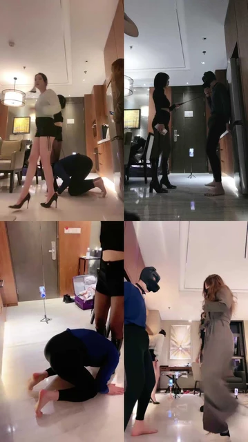 【维妮】4S齐聚虐杀-轮流重度提档/鞭打虐打【四视角剪辑版】