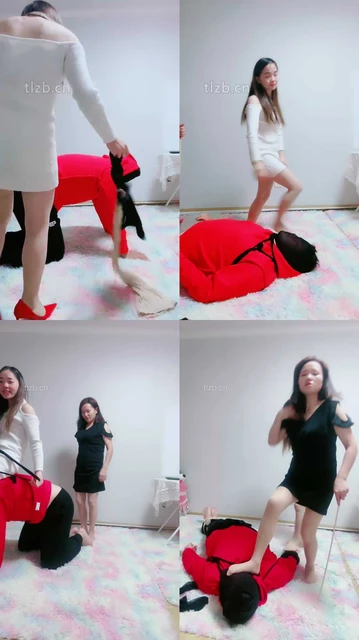 【艾琳】双S-丝袜捆绑踩踏踢踹【双视角完整版】