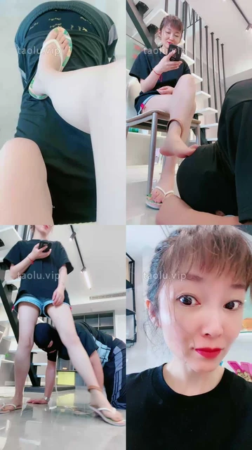 【缘彼大大】拖鞋裸足踩狗头/人肉座椅/舔原味jio/遛狗爬行