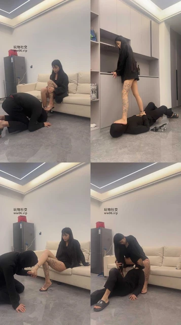 【白鹭】长腿纹身小姐姐-踢裆踩踏坐脸窒息