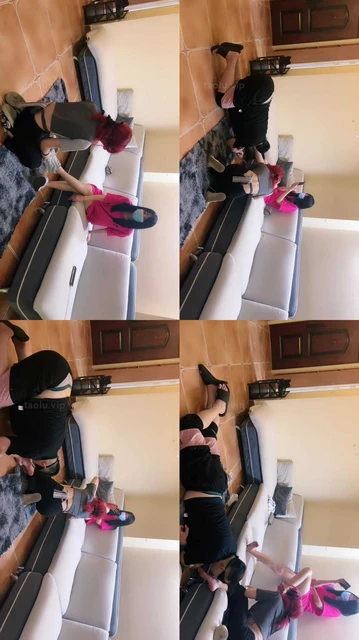 【天津女仆电】奴下奴-虐调男摄影-骑马舔脚/踩踏踢踹