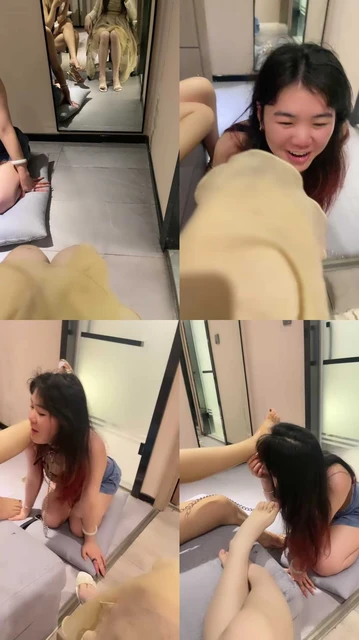 【橘子没熟】羞涩闺蜜舔脏高跟/裸足/下跪求饶