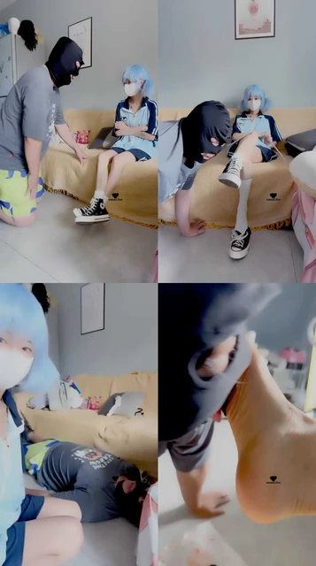 【奶味小仙女】cos女神-高帮鞋白袜虐废师兄