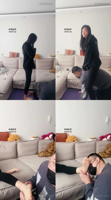 【埋汰】练完瑜伽后反虐教练奴