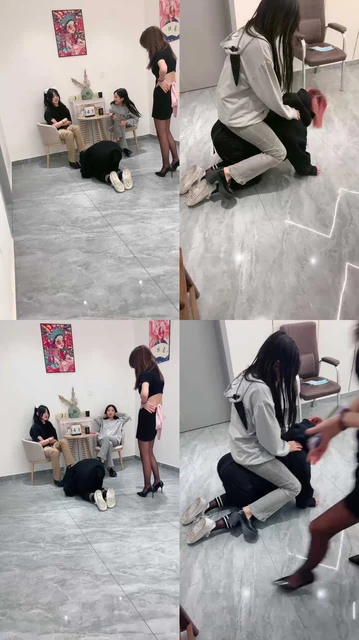 【天津女仆店】推荐-开发多名女仆素人做S玩母畜【双视角版】