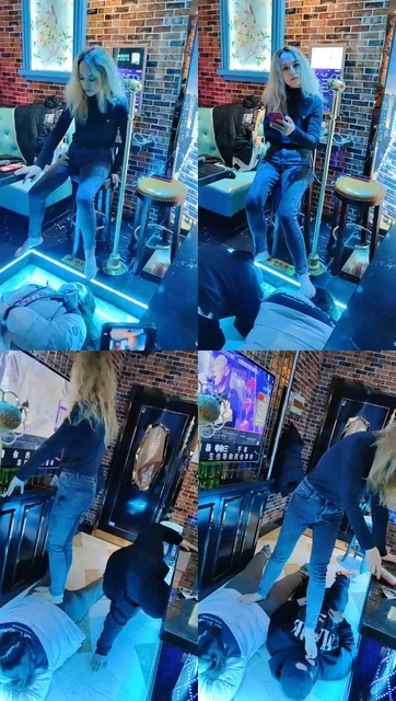 【樱樱】俄罗斯混血女女KTV强制虐【五】