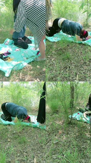 【青妍艾斯】户外调教狗子