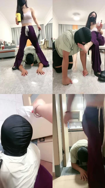 【薇薇】家奴伺候户外伺候吃口水