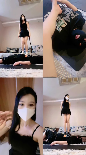 【希雅】白袜脚全体重踩踏