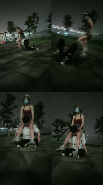 【小恩】女神S-运动鞋白袜-户外骑马遛狗/踩踏踢踹