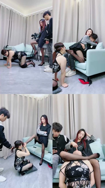 【术术】情侣奴脚下的犯贱骚母畜