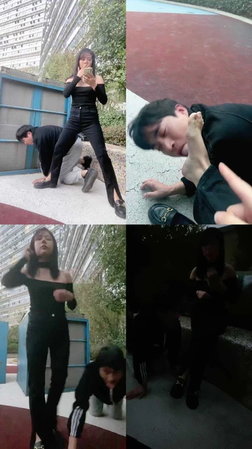 【猫咪小主】御姐户外上课训狗