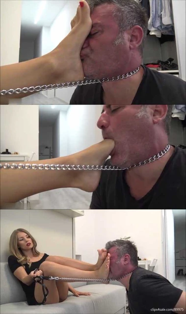 【欧美女王】【1080p】漂亮妹子gabriella裸足玩男人，很有感觉（深喉版）