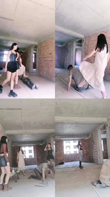 【宸宸】4S-带素人群殴/暴力踢踹-续集【双视角版】