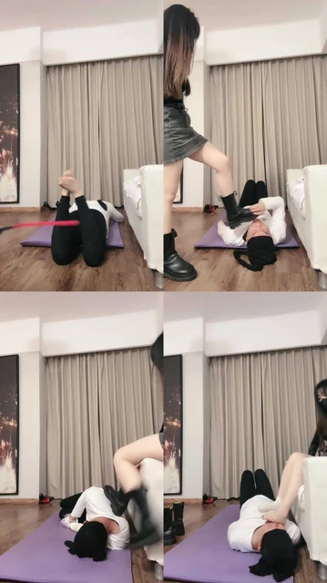 【不期而遇】醉酒状态被虐打-求饶-皮靴踢踹