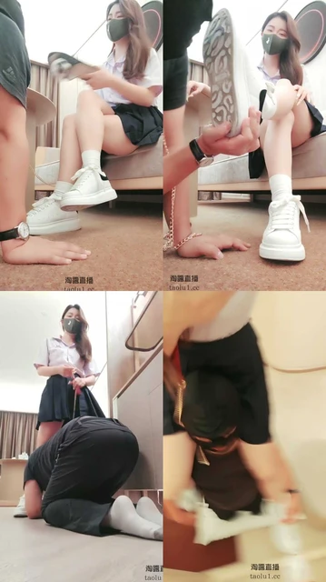 【桃老师】TJ认主骑马刷鞋