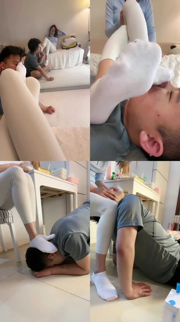 【苒溪】近距离-原味白袜气味辱