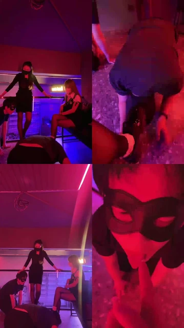 【妆主大大】双S素人闺蜜-酒吧公开处刑【双视角版】