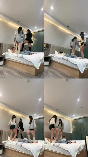 【欣婷】3S-长靴重度踢踹踩踏【五视角完整版】