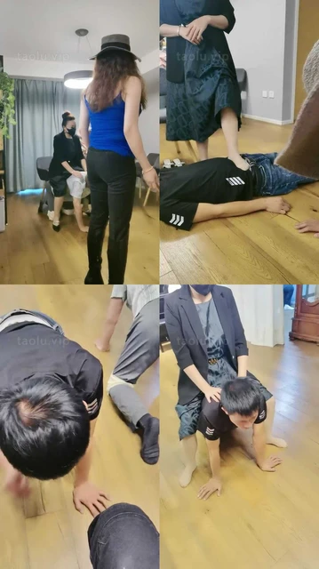 【魔鬼天使】双S庆生-多奴取悦主人/骑马坐垫踩踏【续集】