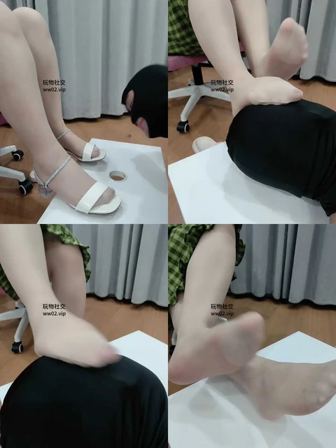 【拽拽】舔脏鞋底肉丝jio/碾压踩狗头