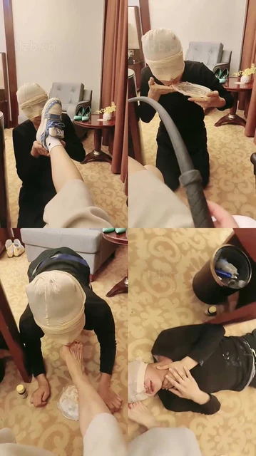 【诗恩大大】清理脏鞋底/踩踏喂食/脚插嘴