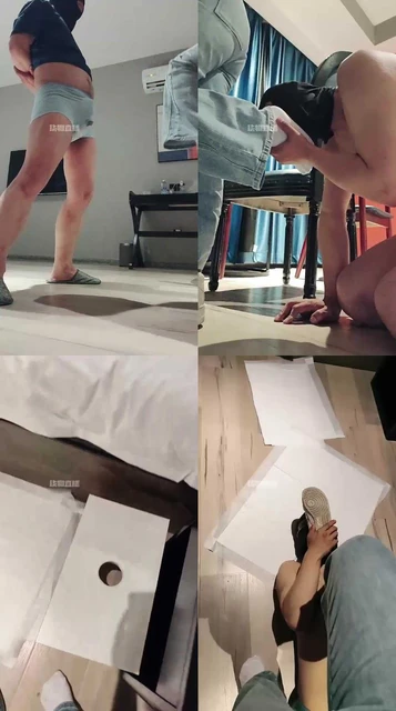 【静怡S】酸臭白袜踢