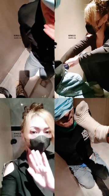 【魔鬼天使】公共厕所调-捆绑袜子塞嘴虐废