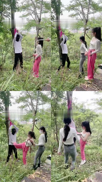 【暴力美学】双S野外吊绑鞭打狗【双视角版】