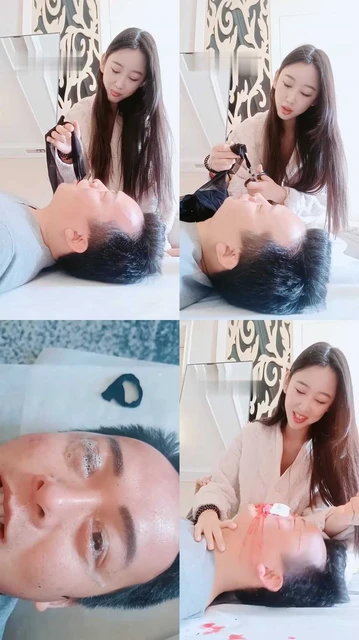 【猫神大人】挑战吞黑丝/滴蜡窒息/口水滴眼球【双视角版】