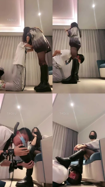 【强抚】学生S黑丝长靴强制虐