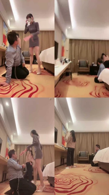 【调教视频】【暴力美学】带素人闺蜜调狗-狂抽耳光/骑马溜/踩踏【双视角版】