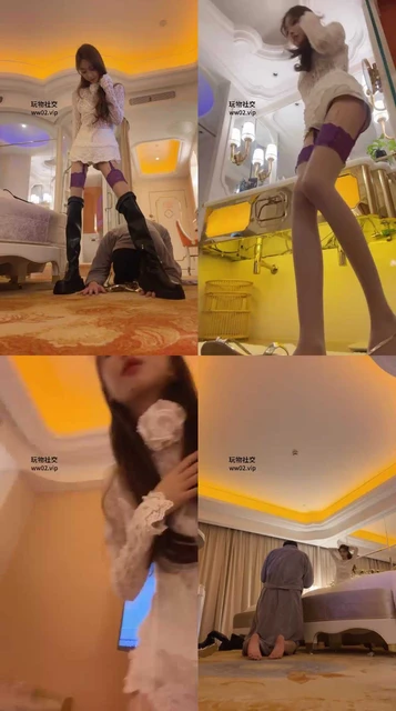 【凉子】车模S-长靴踩虐/骑马转胯鞭打/嘴喂酸奶