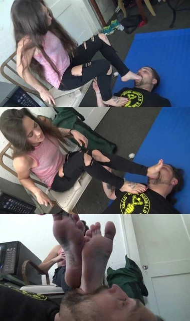 【欧美女王】【精品深喉】Foot Gagging – Feet, Deep Toe Sucking
