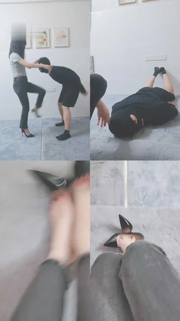 【调教视频】【灵竹】踩踏提档专场