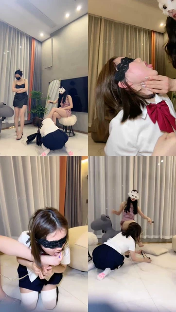 【妆主大大】双S-虐母畜-遛狗暴揍/骑脖鞭打/赏赐圣水/胯下羞辱