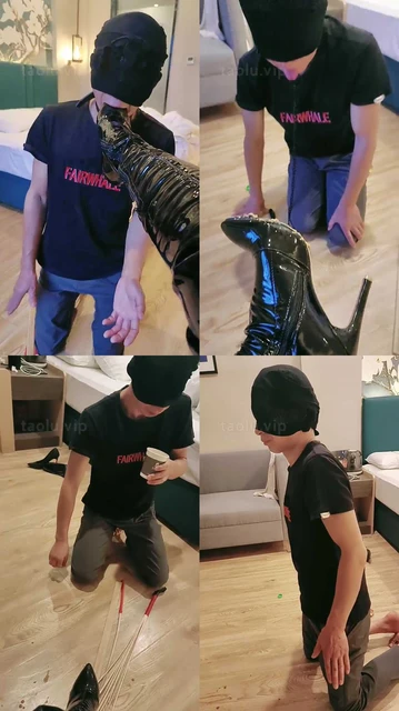 【诗恩大大】镜前羞辱-藤条/舔长靴/骑马/踩踏喂食【完整版】