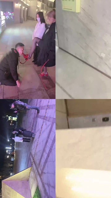 【牙乖乖】双S商业街公开遛狗【双视角版】