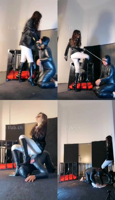 【靴嘉倪】长靴S踩踏喂食/囚禁狗笼/骑马【完整版】